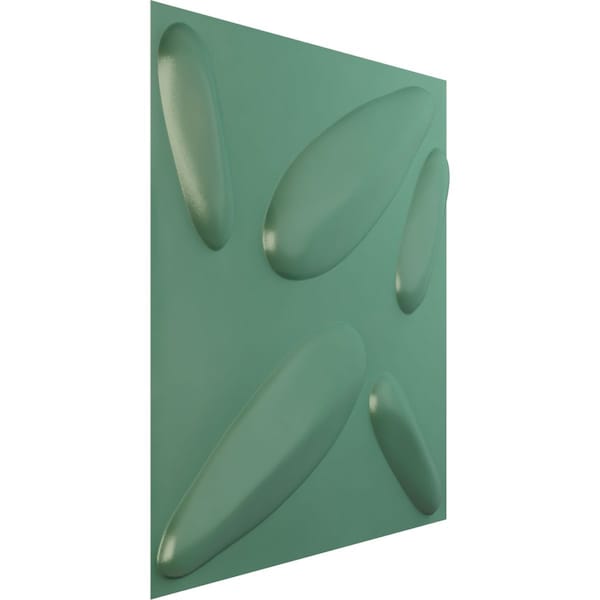 19 5/8in. W X 19 5/8in. H Petal EnduraWall Decorative 3D Wall Panel, Total 32.04 Sq. Ft., 12PK